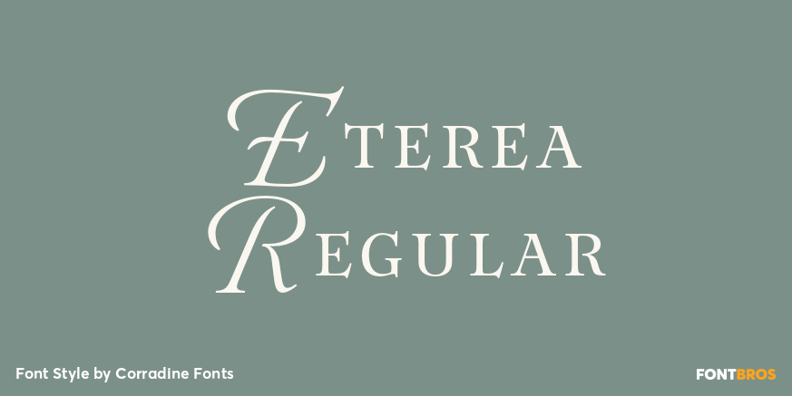 Eterea Regular Poster