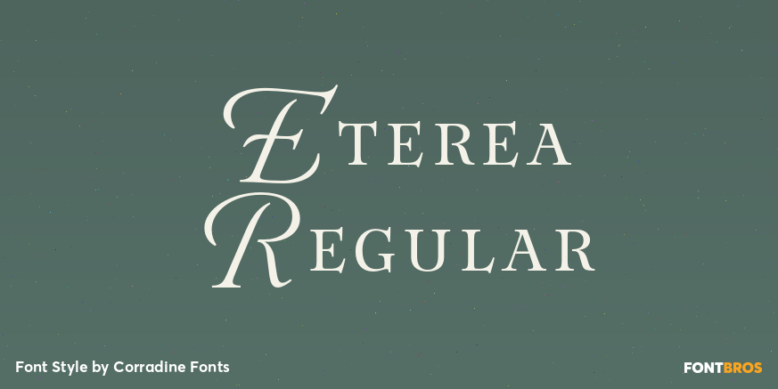 Eterea Regular Poster