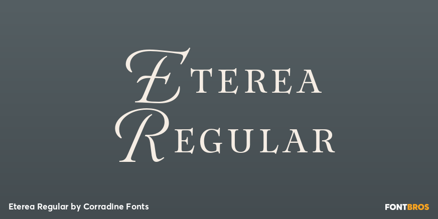 Eterea Regular Poster