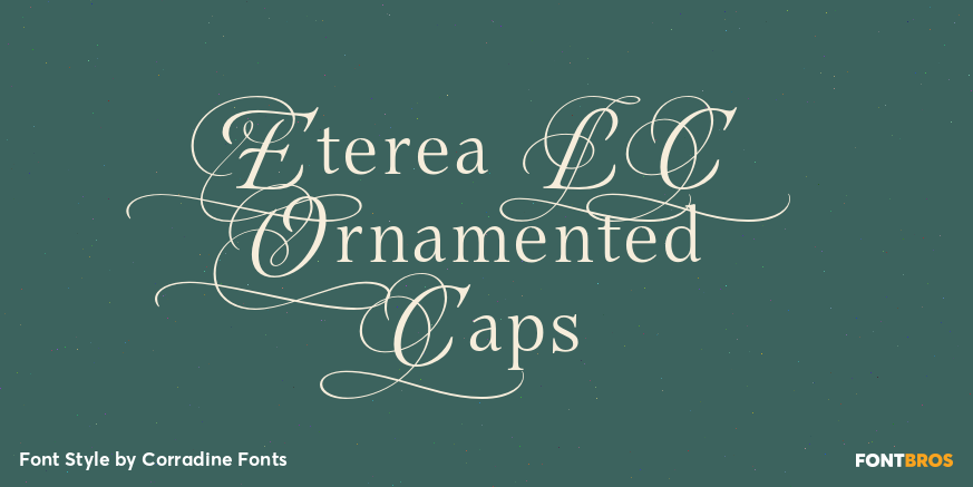 Eterea LC Ornamented Caps Poster