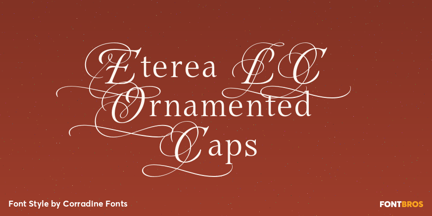 Eterea LC Ornamented Caps Poster