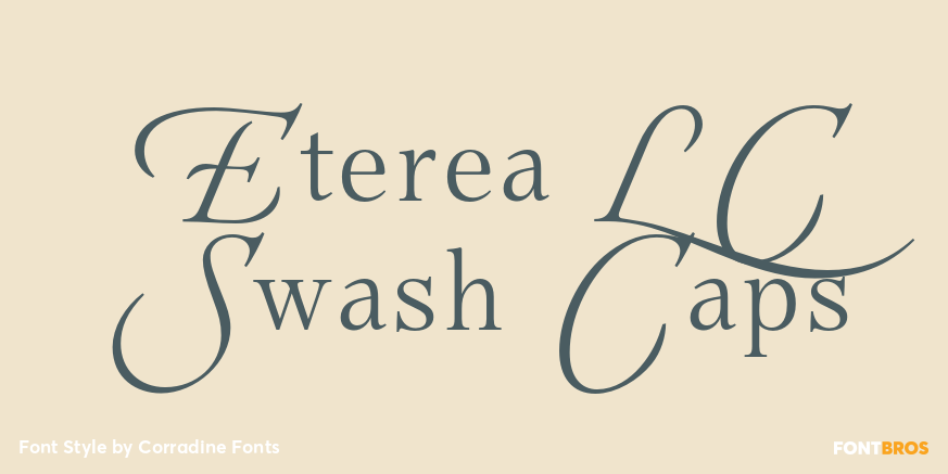 Eterea LC Swash Caps Poster