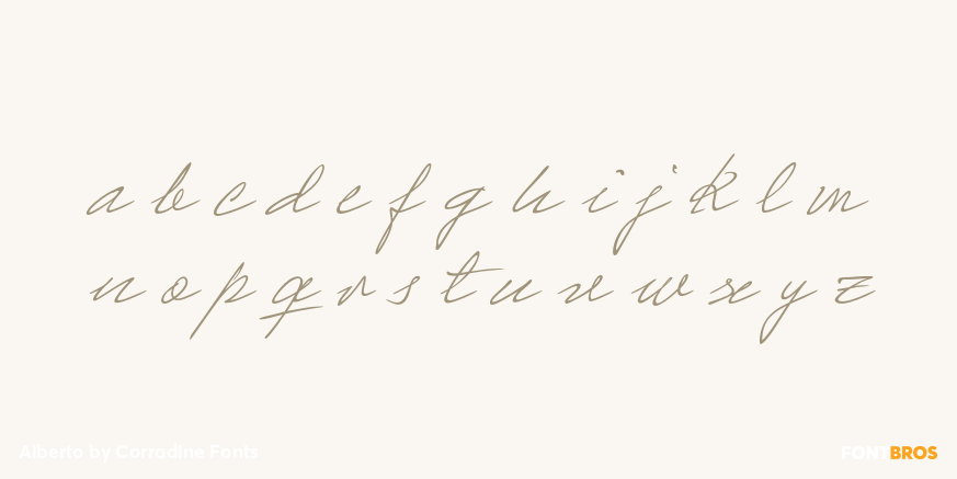 Alberto Font Poster #3