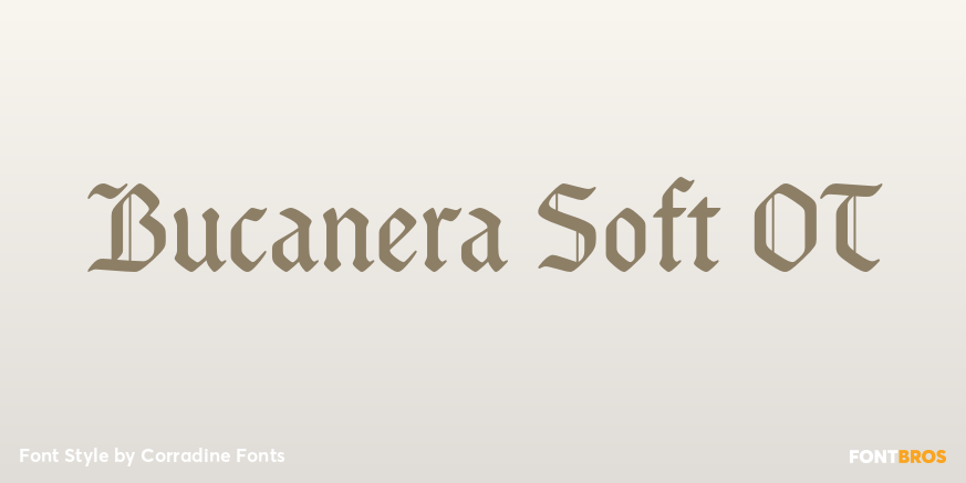 Bucanera Soft OT Poster