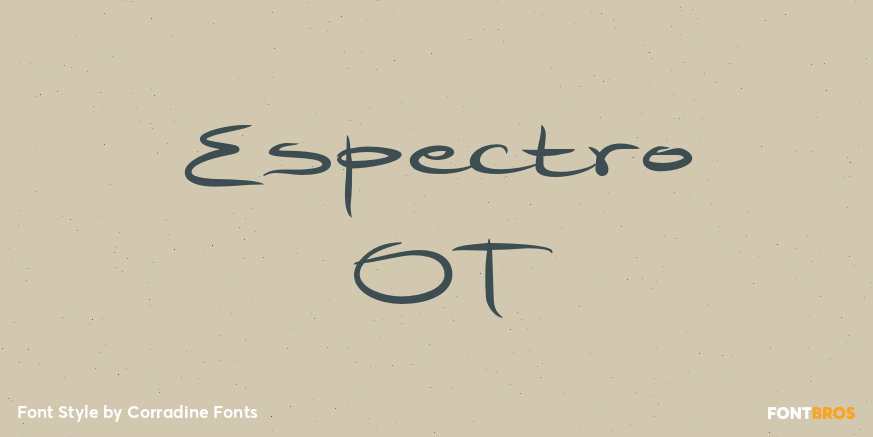 Espectro OT Font Poster #1