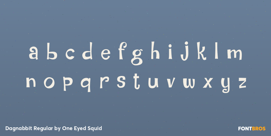 Dagnabbit Regular Font Poster #3