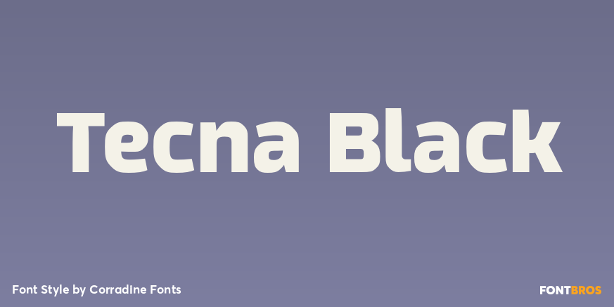 Tecna Black Font Poster #1
