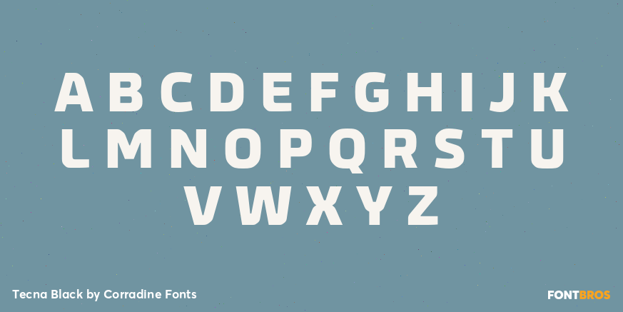 Tecna Black Font Poster #2