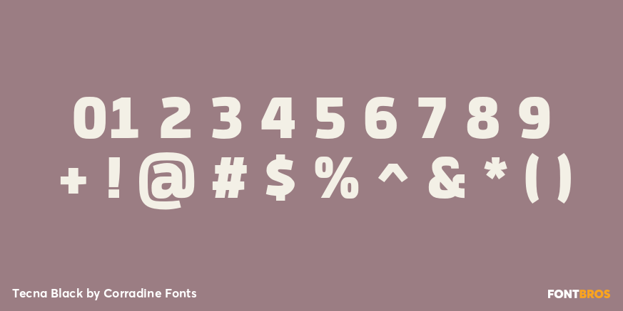 Tecna Black Font Poster #4