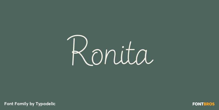 Ronita Poster