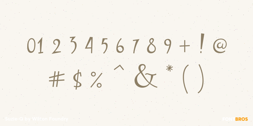 Suzie-Q Font Poster #1