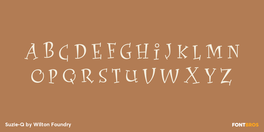 Suzie-Q Font Poster #1