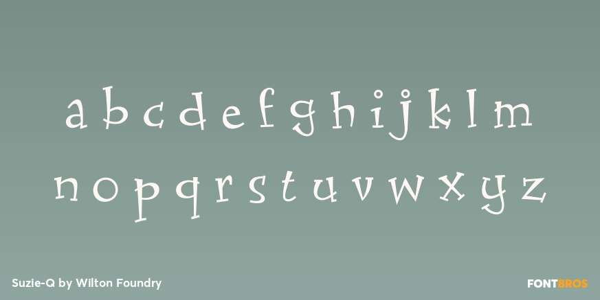 Suzie-Q Font Poster #1