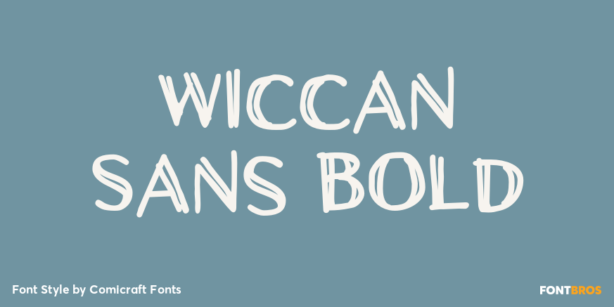 Wiccan Sans Bold Poster