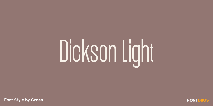 Dickson Light Poster