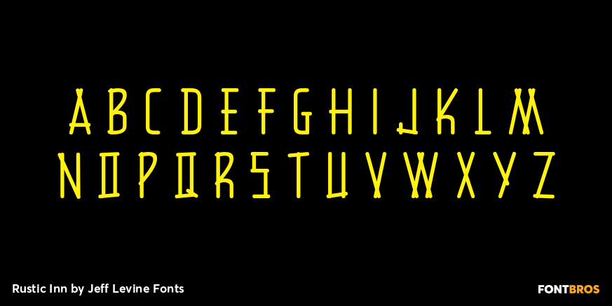 Rustic Inn Font Poster #3