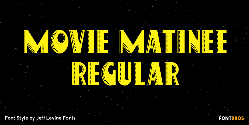 Movie Matinee Regular Poster