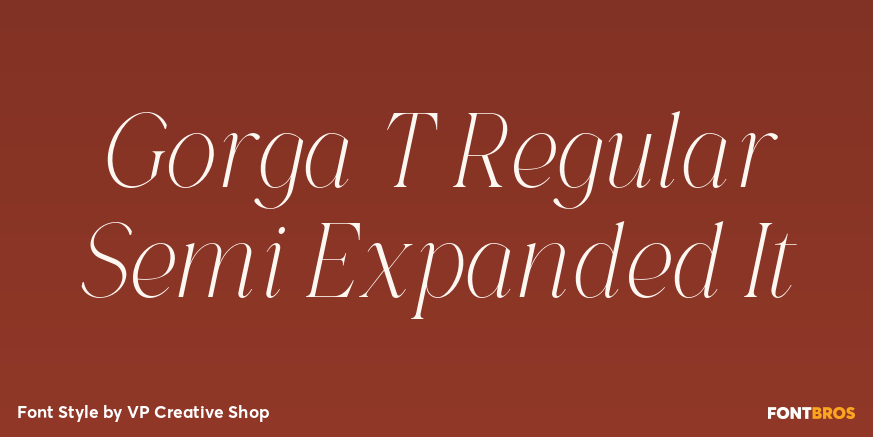 Gorga T Regular Semi Expanded It Poster