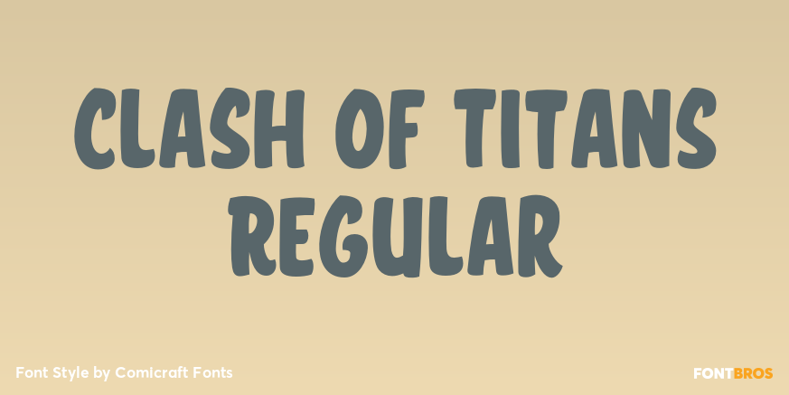 Clash of Titans Regular Poster