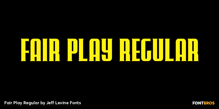 Fair Play Regular Poster