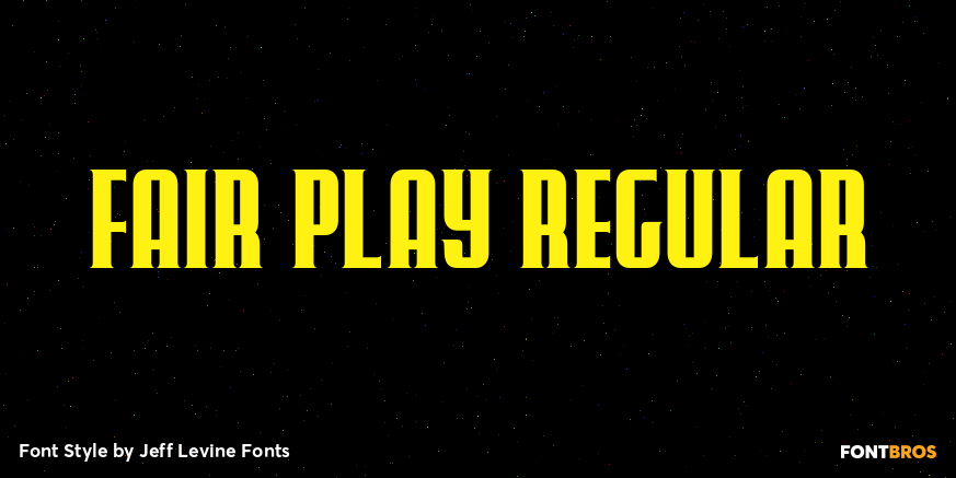Fair Play Regular Poster