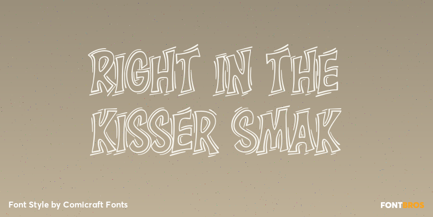 Right in the Kisser SMAK Poster
