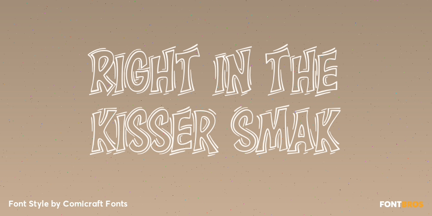Right in the Kisser SMAK Poster