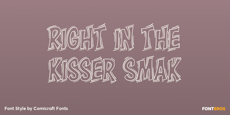 Right in the Kisser SMAK Poster