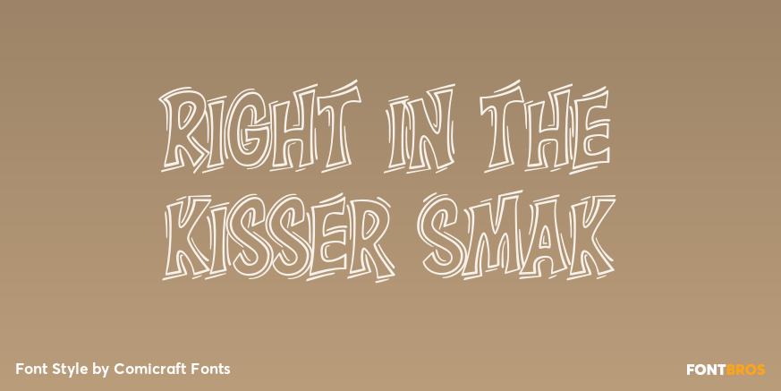 Right in the Kisser SMAK Poster