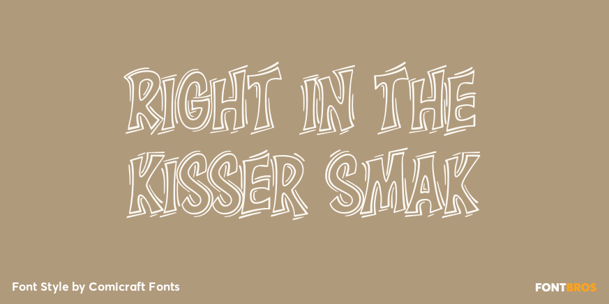 Right in the Kisser SMAK Poster