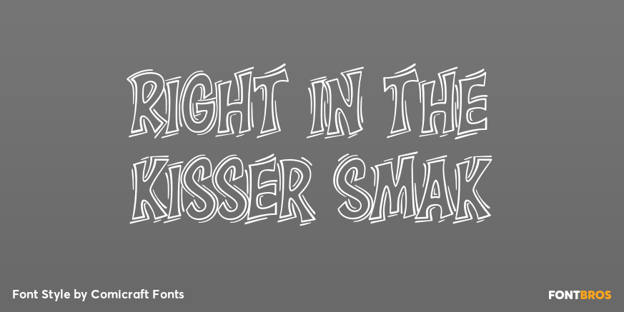 Right in the Kisser SMAK Poster