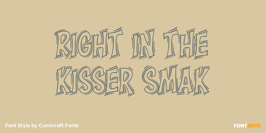 Right in the Kisser SMAK Poster