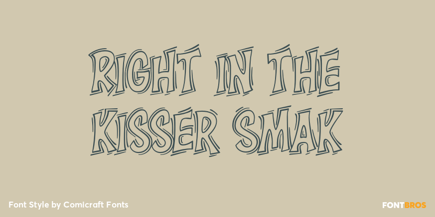 Right in the Kisser SMAK Poster