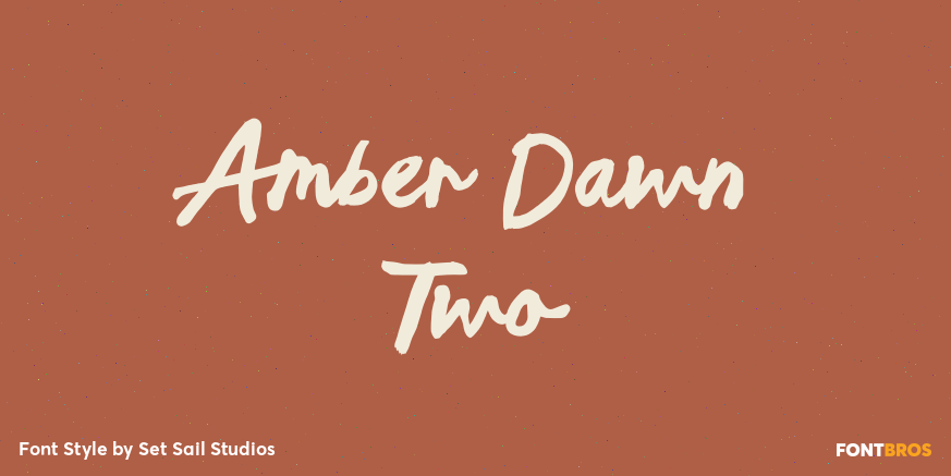 Amber Dawn Two Poster
