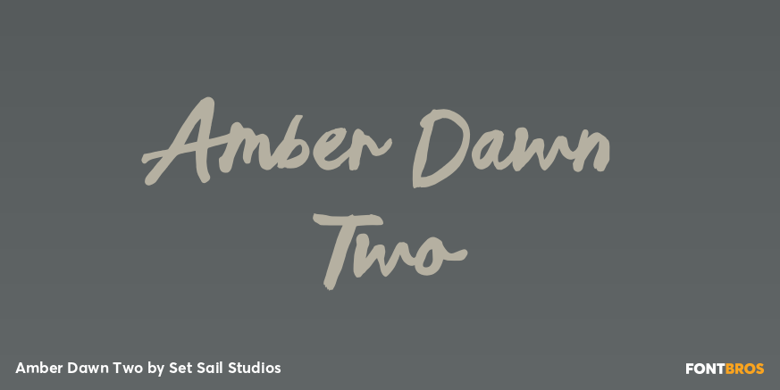 Amber Dawn Two Poster