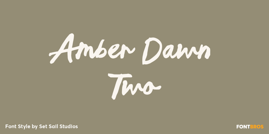 Amber Dawn Two Poster