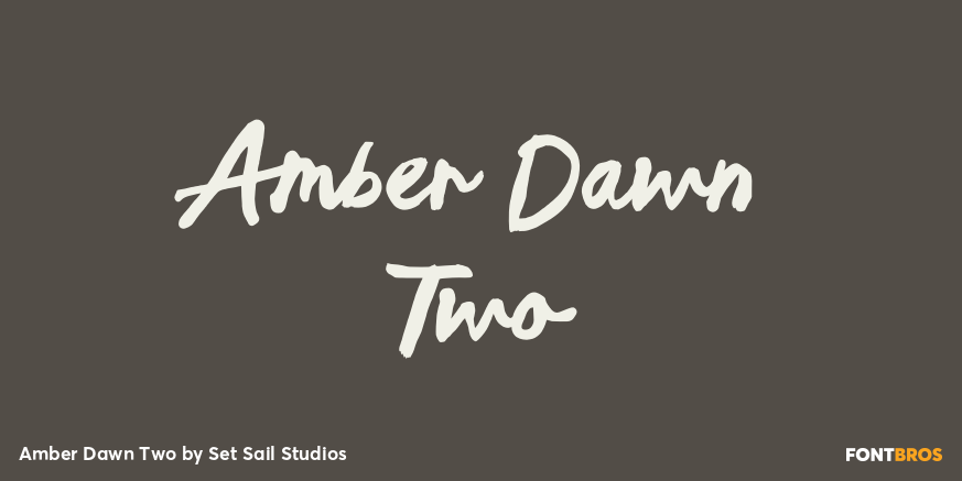 Amber Dawn Two Poster
