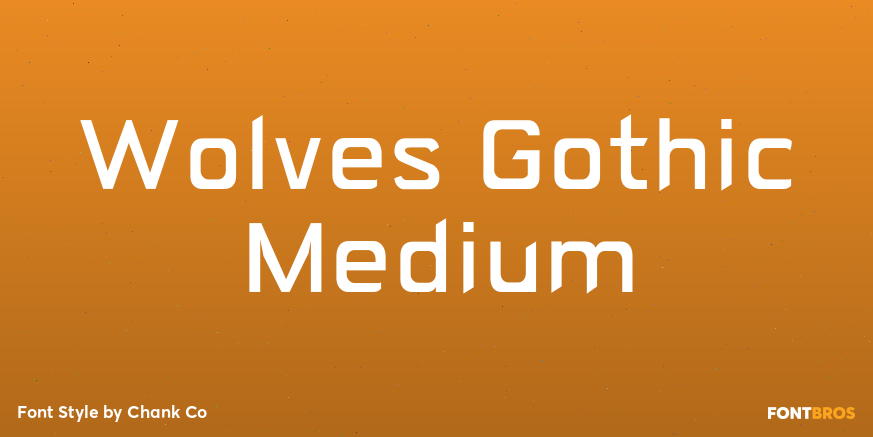 Wolves Gothic Medium Poster