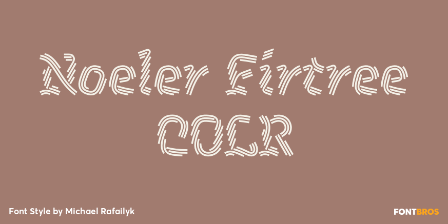 Noeler Firtree COLR Poster