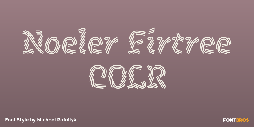 Noeler Firtree COLR Poster