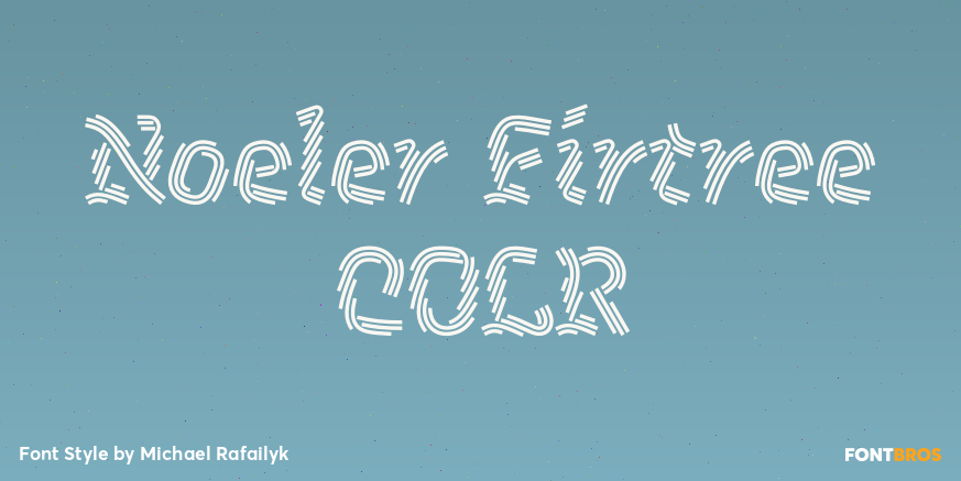 Noeler Firtree COLR Poster