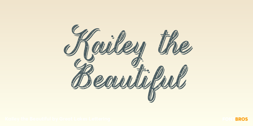 Kailey the Beautiful Poster