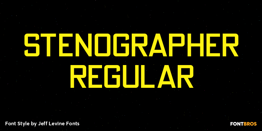 Stenographer Regular Poster