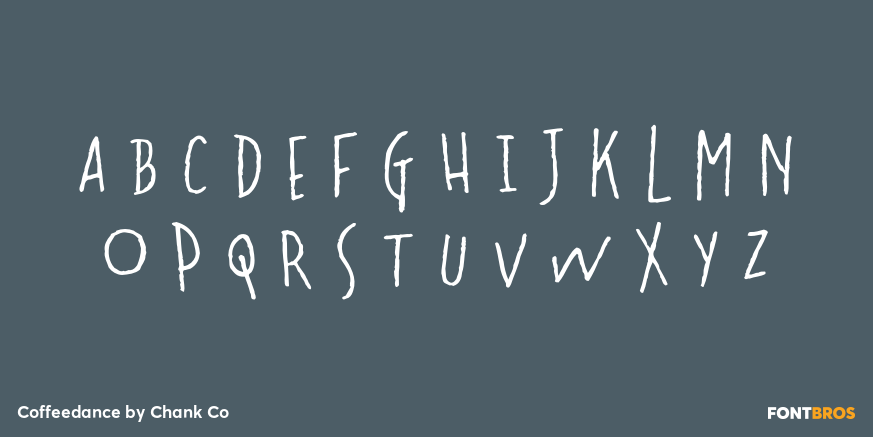 Coffeedance Font Poster #1