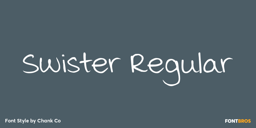 Swister Regular Poster