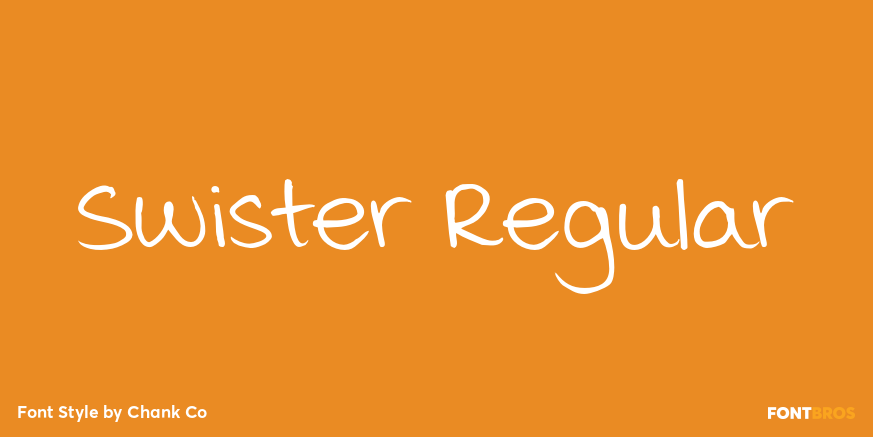 Swister Regular Poster