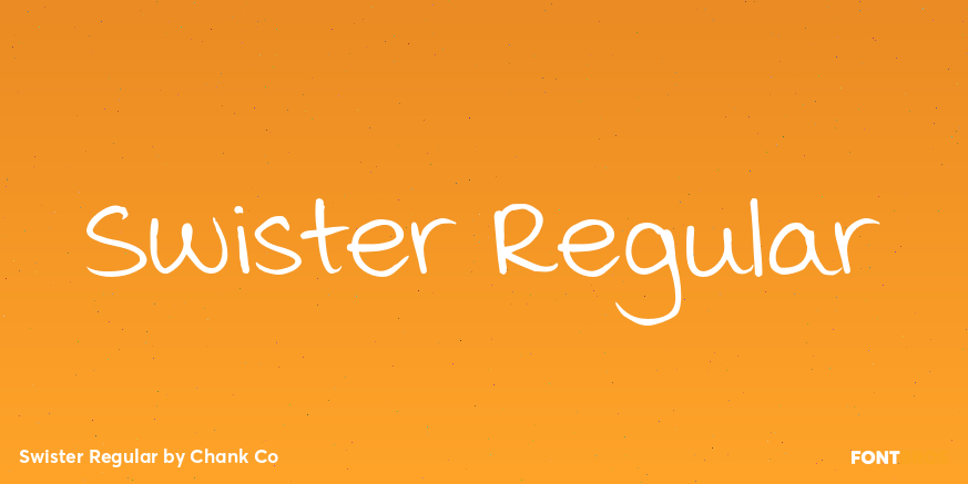 Swister Regular Poster