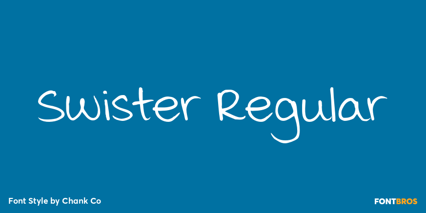 Swister Regular Poster