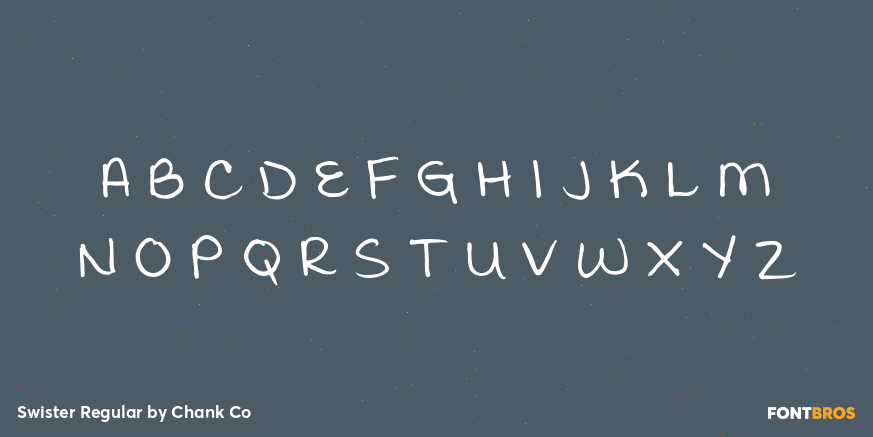 Swister Regular Font Poster #2