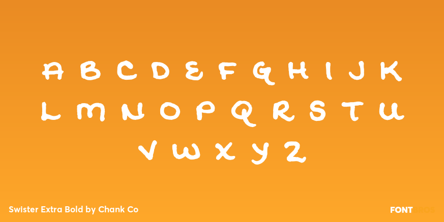 Swister Extra Bold Font Poster #2